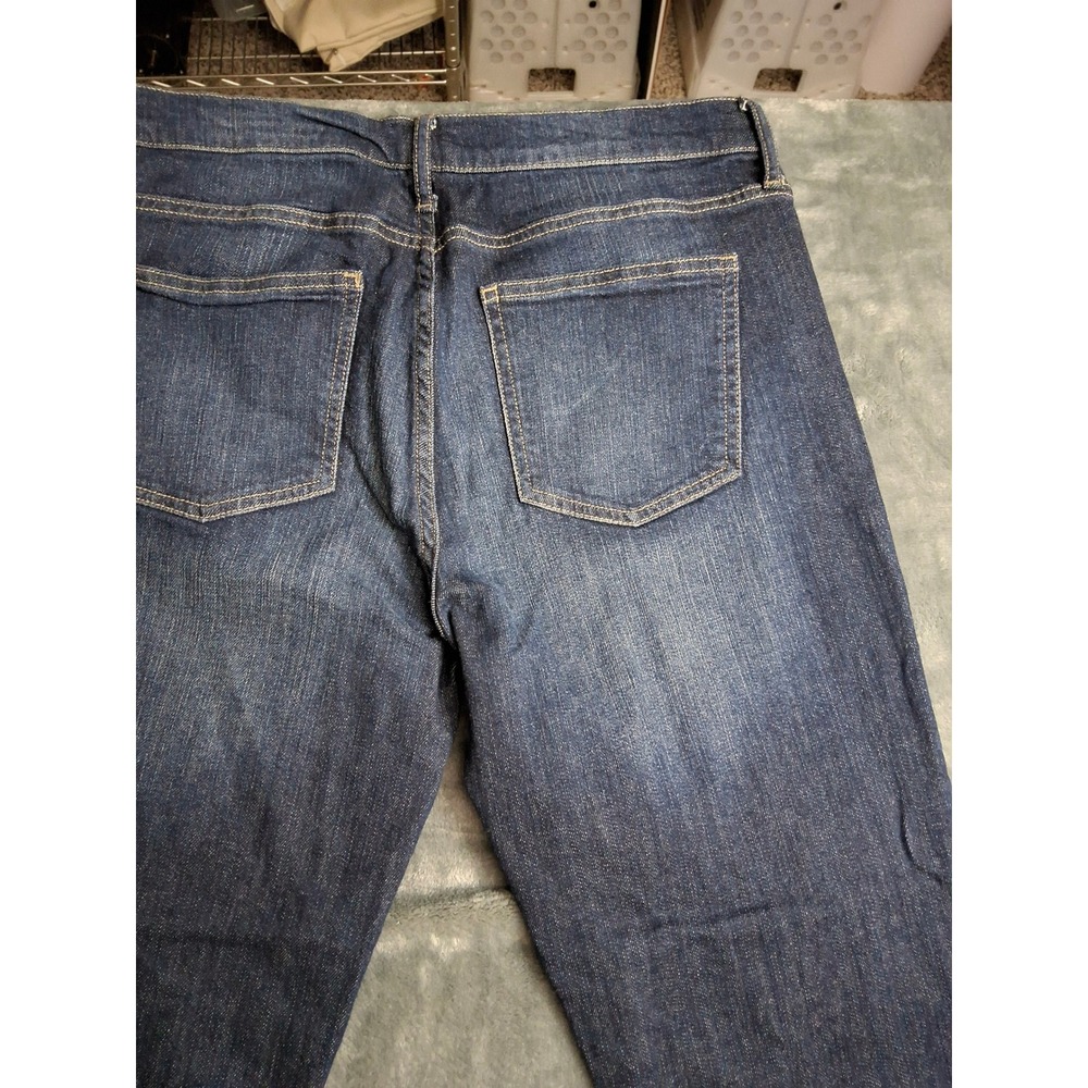 Banana Republic Womens Straight Leg Jeans Dark Wash Blue Denim Size 28/6 - Picture 13 of 13